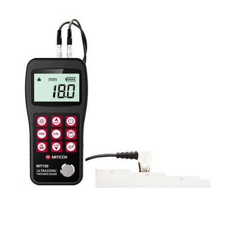 mitech digital ultrasonic thickness gauge meter thickness tester mt 150|mitech mt150 user manual.